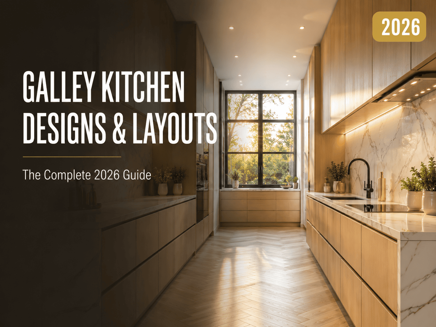 Galley Kitchen Designs & Layouts: The Complete 2026 Guide